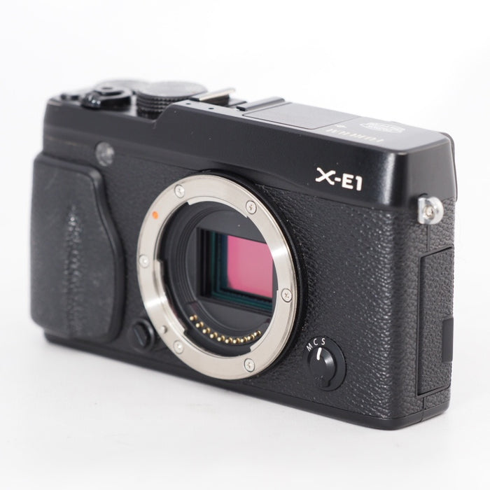 FUJIFILM フジフイルム ミラーレス一眼 X-E1 ボディ ブラック FX-X-E1B #13002