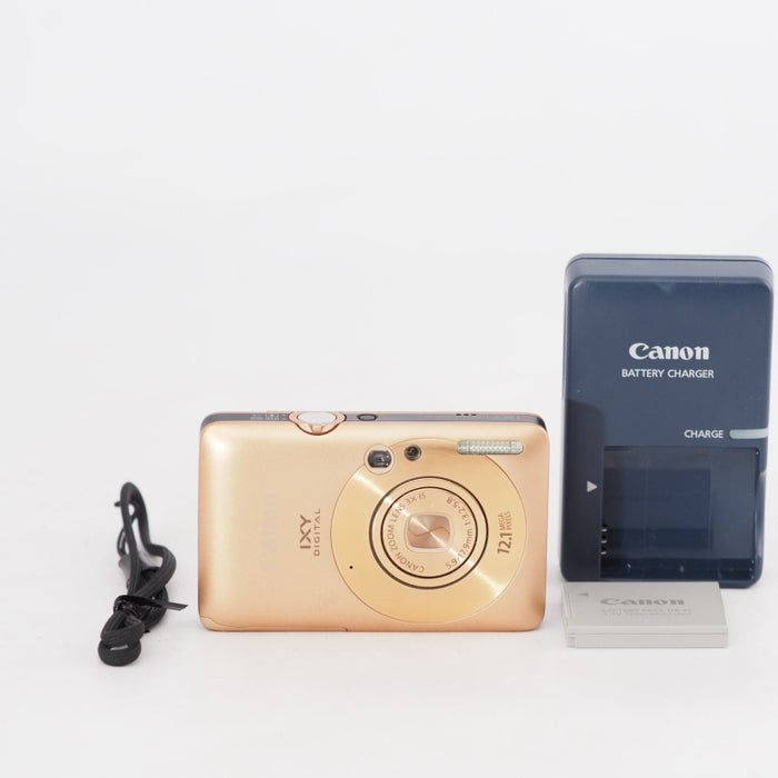 Canon キヤノン デジタルカメラ IXY DIGITAL (イクシ) 210 IS ゴールド IXYD210IS(GL) #13337