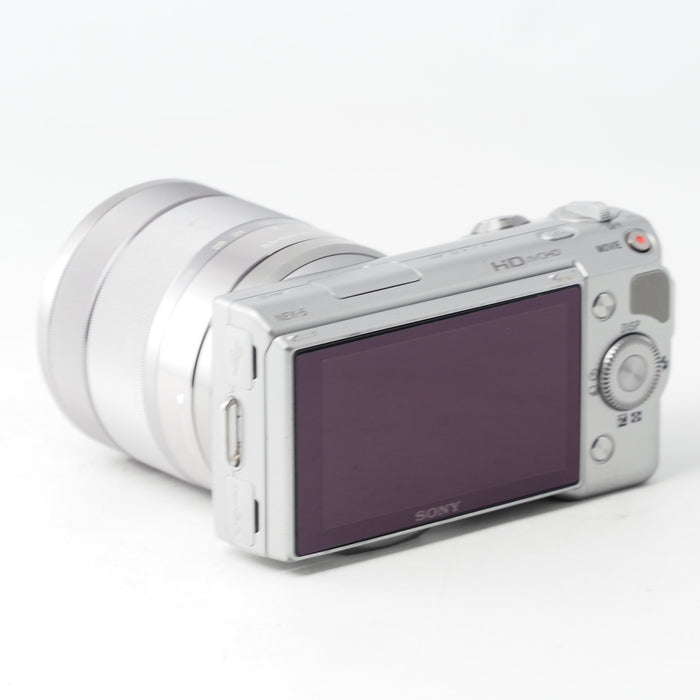 SONY ソニー  デジタル一眼α NEX-5 ズームレンズキット シルバー NEX-5K/S #14690