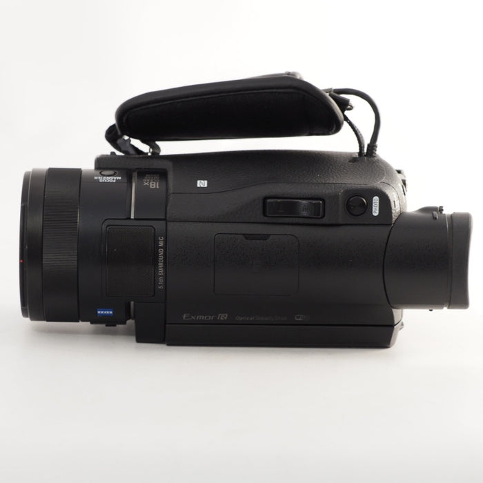 SONY ソニー ビデオカメラ Handycam FDR-AX100 4K 光学12倍 ブラック 海外言語対応モデル #13383