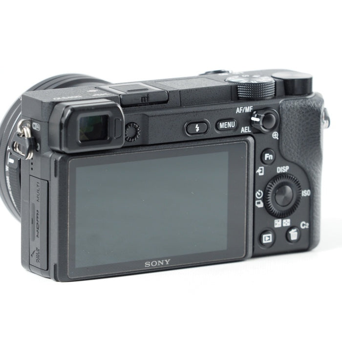 SONY ミラーレス一眼 α6400 ダブルズームレンズキット ILCE-6400Y BSELP1650 F3.5-5.6+SEL55210 F4.5-6.3 SEL55210 ブラック 【望遠レンズ付きキット】 #13992