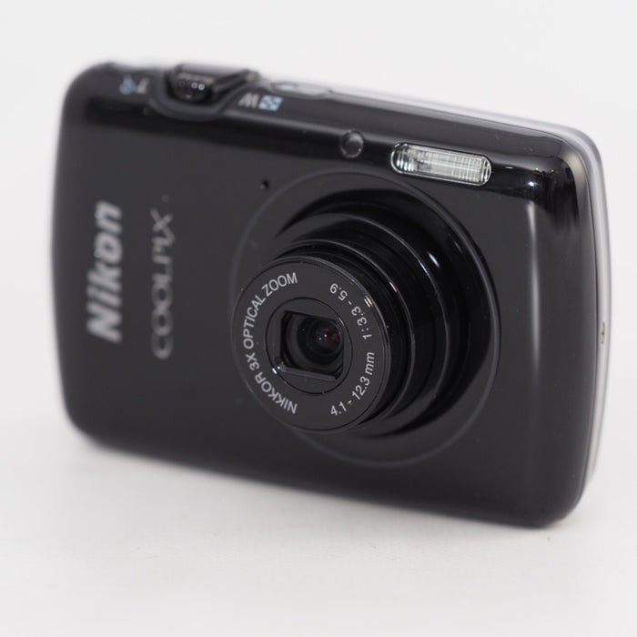 Nikon ニコン コンパクトデジタルカメラ COOLPIX S01 超小型ボディ タッチパネル液晶 ブラック S01BK #13336