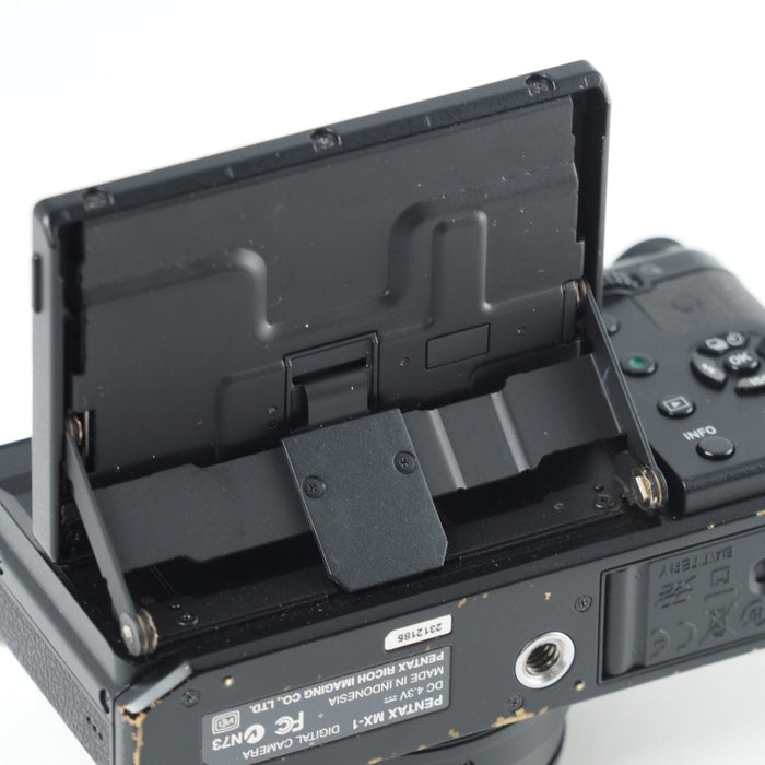 PENTAX ペンタックス デジタルカメラ MX-1 クラシックブラック 1/1.7インチ大型CMOSセンサー F1.8大口径レンズ MX1BK #13782