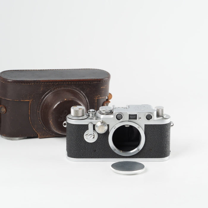 Leica ライカ レンジファインダーカメラ IIIf 前期型 ボディ ブラックシンクロ セルフ付き #13612