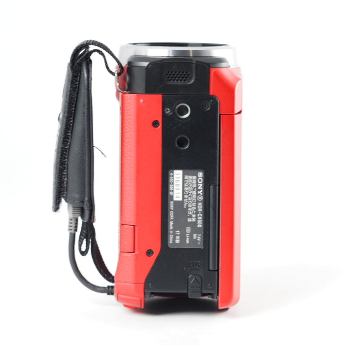 SONY Handycam HDR-CX680 光学30倍 内蔵メモリー64GB レッド ソニー ビデオカメラ HDR-CX680 R #13792