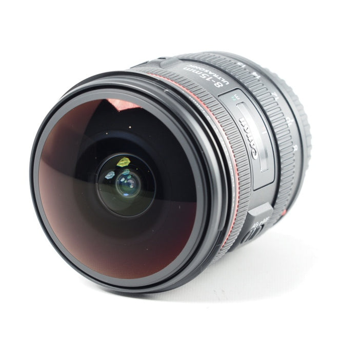 Canon EF8-15mm F4L フィッシュアイ USM キヤノン 広角ズームレンズ 魚眼 フルサイズ対応 #14335