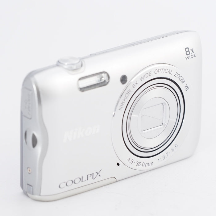 Nikon ニコン デジタルカメラ COOLPIX A300 光学8倍ズーム 2005万画素 シルバー A300SL #10902