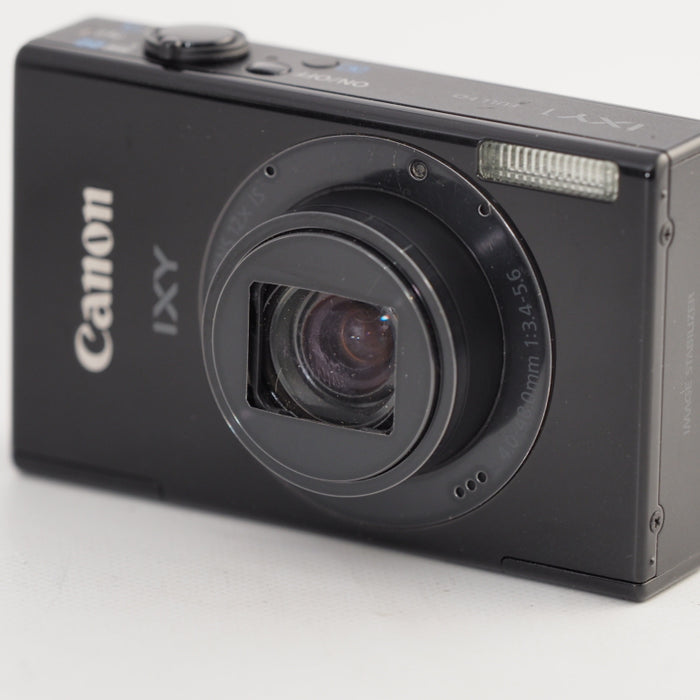 Canon デジタルカメラ IXY 1 ブラック 光学12倍ズーム Wi-Fi対応 キヤノン IXY1(BK) #13536