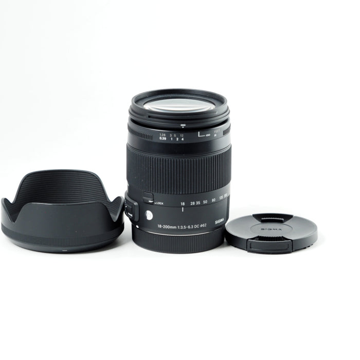 SIGMA 18-200mm F3.5-6.3 DC MACRO OS HSM Contemporary C014 Canon EF-Sマウント シグマ 高倍率ズーム #14130