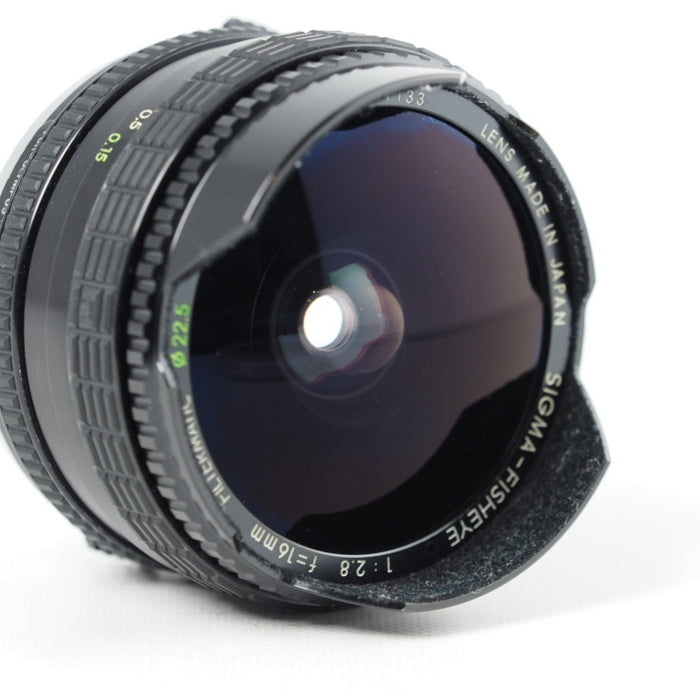 SIGMA シグマ FILTERMATIC MULTI-COATED 16mm F2.8 FISHEYE オリンパス OMマウント #14606