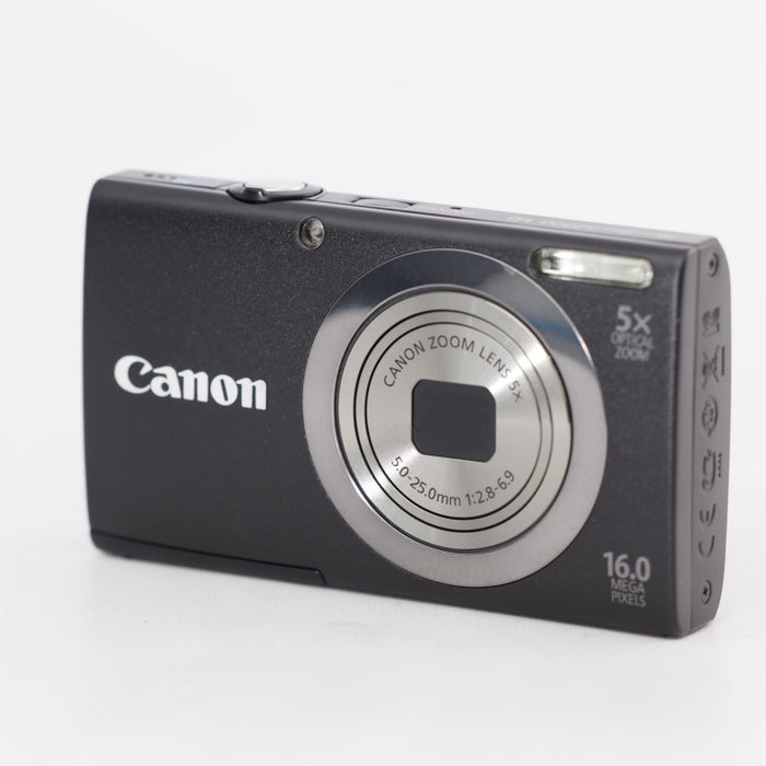 Canon デジタルカメラ PowerShot A2300 ブラック 光学5倍ズーム キヤノン 約1600万画素 PSA2300(BK) #13069