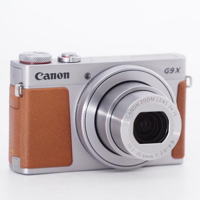 Canon キヤノン コンパクトデジタルカメラ PowerShot G9 X Mark II シルバー 1.0型センサー/F2.0レンズ/光学3倍ズーム PSG9XMARKIIS #11531