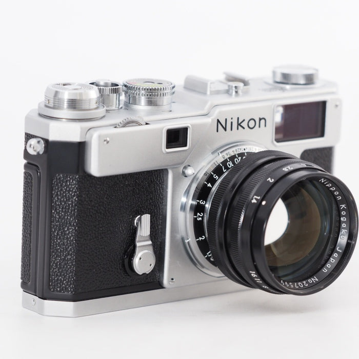 Nikon S3 シルバー Limited Edition 2000年記念モデル (NIKKOR-S 50mm F1.4 ブラック) 動作確認済 #13418