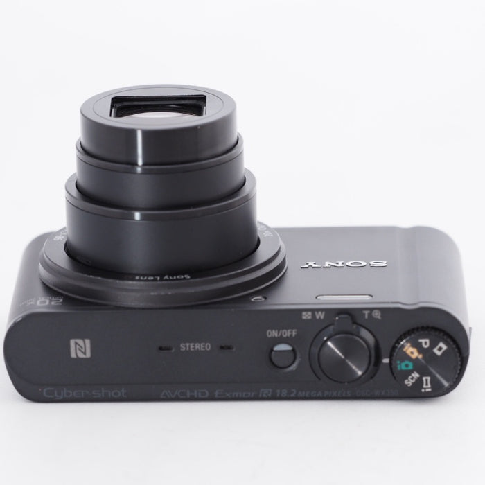 SONY ソニー デジタルカメラ Cyber-shot WX350 光学20倍 ブラック DSC-WX350-B #11106