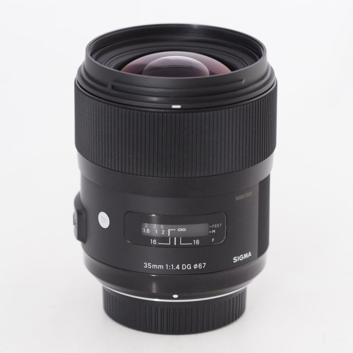 SIGMA Art 35mm F1.4 DG HSMフルサイズ対応 一眼レフ Nikon Fマウント #13042