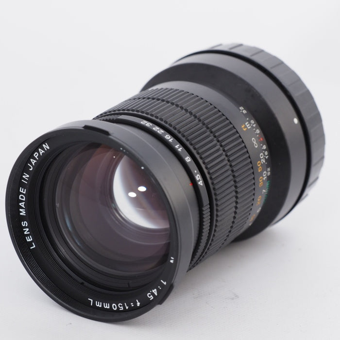 Mamiya マミヤ G 150mm F4.5 L MF Lens For New Mamiya 6 w/ Hood 中判カメラ レンズ #11286