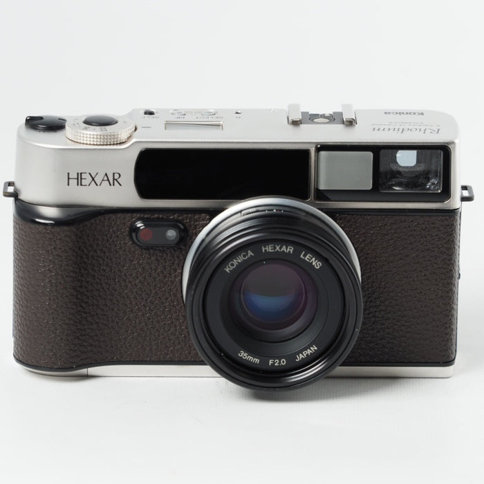 Konica コニカ HEXAR ロジウム コンパクトフィルムカメラ #14645