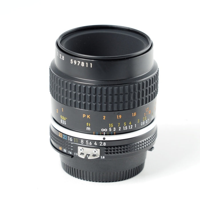 Nikon ニコン Ai-s Micro-NIKKOR 55mm F2.8 Fマウント MFレンズ #14075