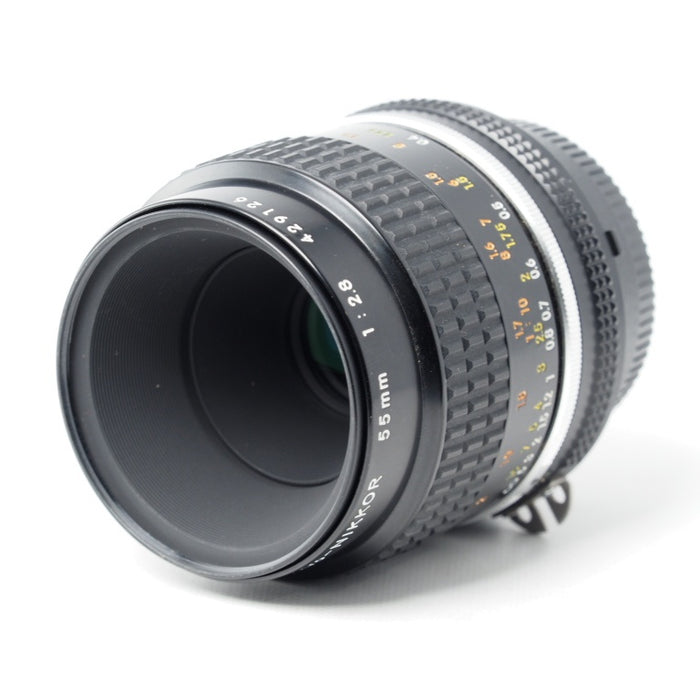 Nikon ニコン Ai-s Micro-NIKKOR 55mm F2.8 Fマウント MFレンズ #15147