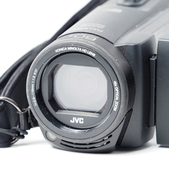JVC ケンウッド JVCKENWOOD ビデオカメラ Everio R 防水 防塵 Wi-Fi 64GB内蔵メモリー マットブラック GZ-RX680-B #14972