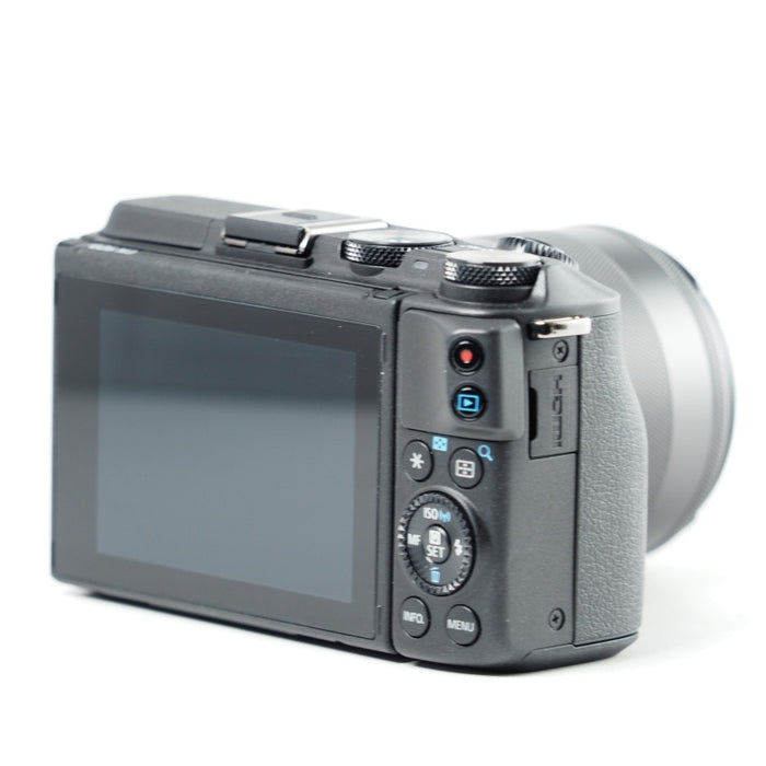 Canon ミラーレス一眼カメラ EOS M3 レンズキット ブラック EF-M18-55mm F3.5-5.6 IS STM 付属 EOSM3BK-1855ISSTMLK #14176