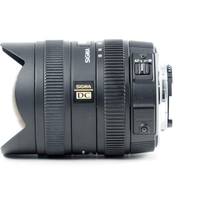SIGMA シグマ 広角ズームレンズ 8-16mm F4.5-5.6 DC HSM ニコン Fマウント用 APS-C専用 203559 #14143