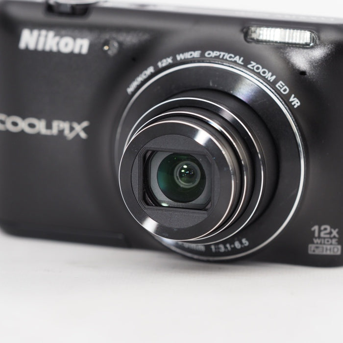 Nikon デジタルカメラ COOLPIX S6400 タッチパネル液晶 光学12倍ズーム スマートブラック S6400BK #13278