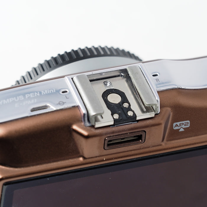 OLYMPUS PEN mini E-PM1 ボディ ブラウン #15471