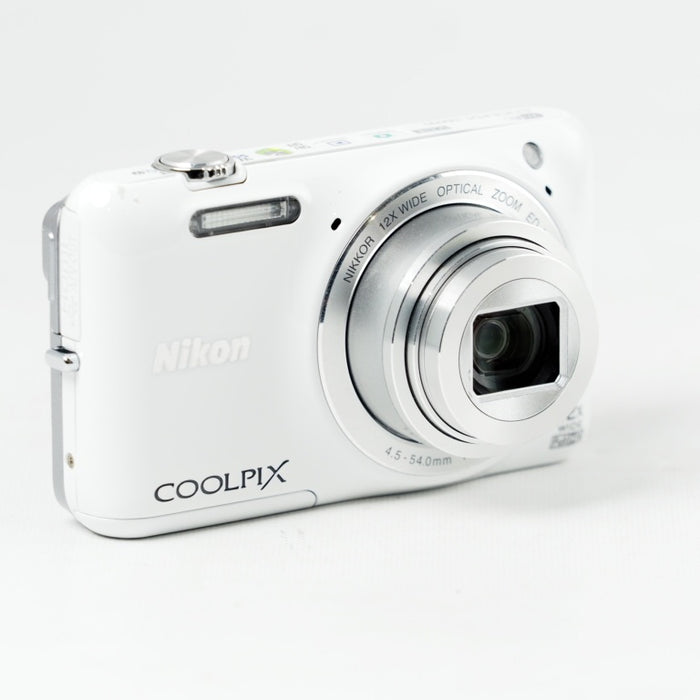 Nikon デジタルカメラ COOLPIX S6600 ナチュラルホワイト S6600WH #14391