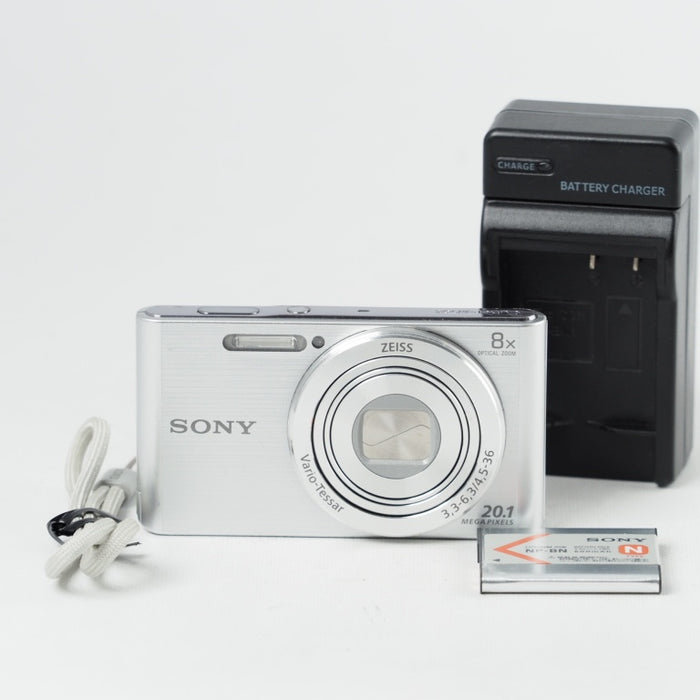 SONY ソニー コンパクトデジタルカメラ Cyber-shot W830 シルバー DSC-W830 光学ズーム8倍(25-200mm) #14456
