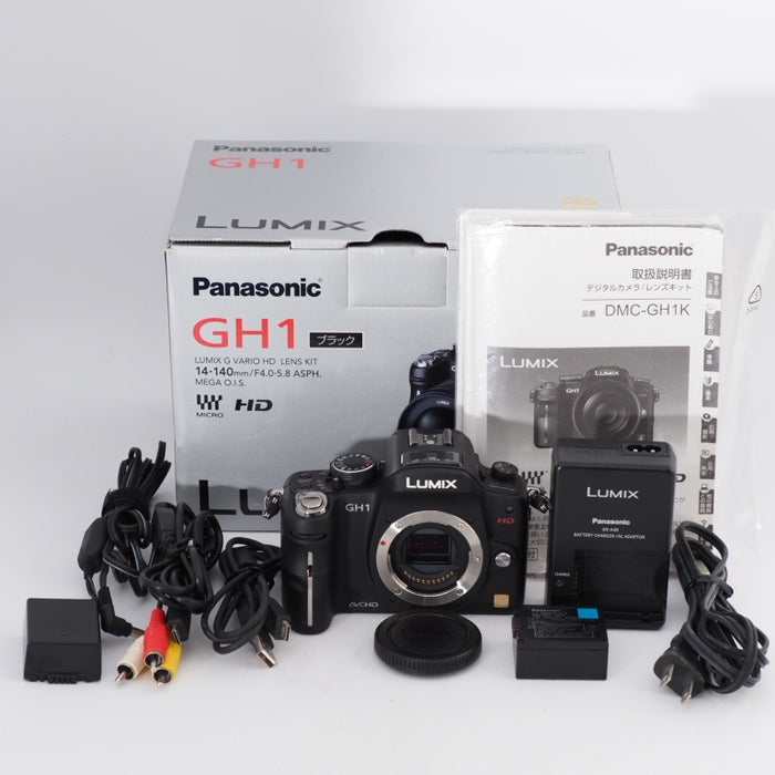 Panasonic パナソニック デジタル一眼カメラ LUMIX GH1 ボディ コンフォートブラック DMC-GH1-K #10900