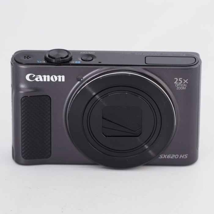 Canon キヤノン コンパクトデジタルカメラ PowerShot SX620 HS ブラック 光学25倍ズーム/Wi-Fi対応 PSSX620HSBK #10842