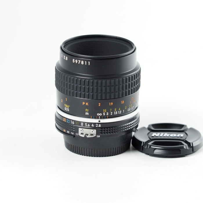 Nikon ニコン Ai-s Micro-NIKKOR 55mm F2.8 Fマウント MFレンズ #14075