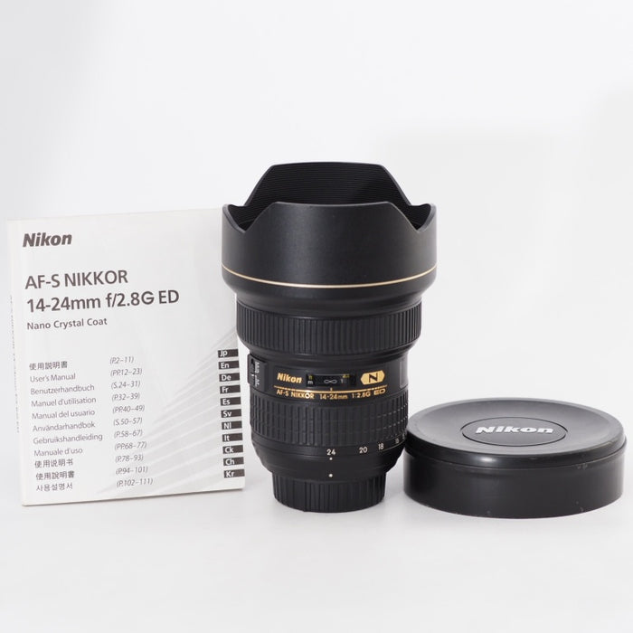 Nikon ニコン 広角ズームレンズ AF-S NIKKOR 14-24mm f/2.8G ED Fマウント #13282