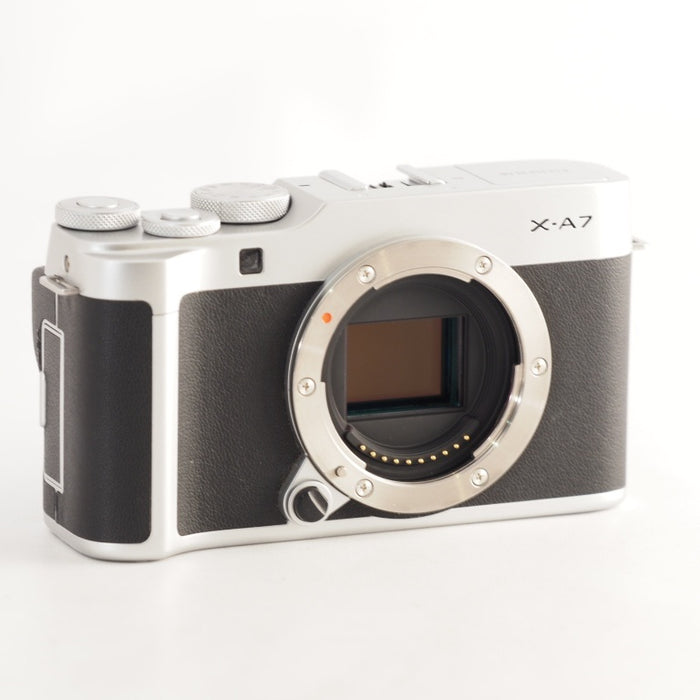 FUJIFILM ミラーレス一眼カメラ X-A7 ボディ シルバー 富士フイルム X-A7-S #13593