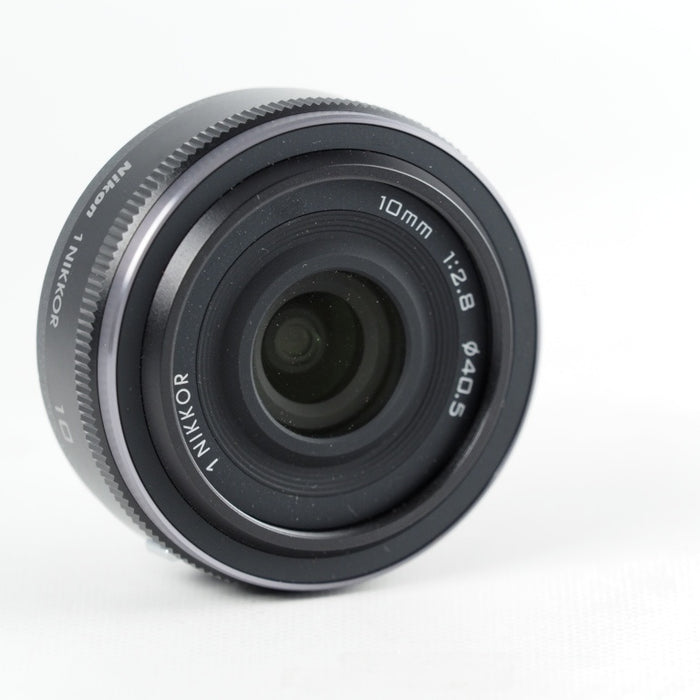 Nikon 1 NIKKOR 10mm f/2.8 ブラック ニコン 単焦点レンズ CXフォーマット #13725