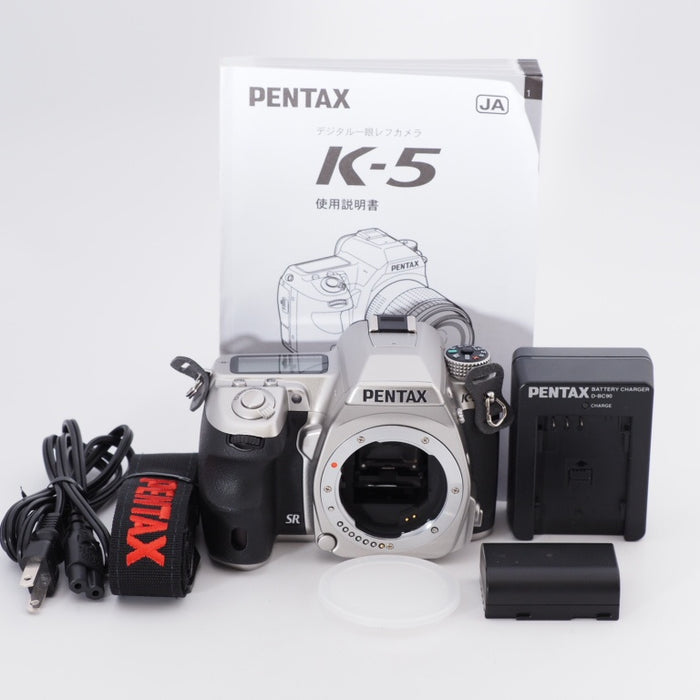 PENTAX ペンタックス デジタル一眼レフカメラ K-5 リミテッドシルバー K-5LTDSILVER #9684