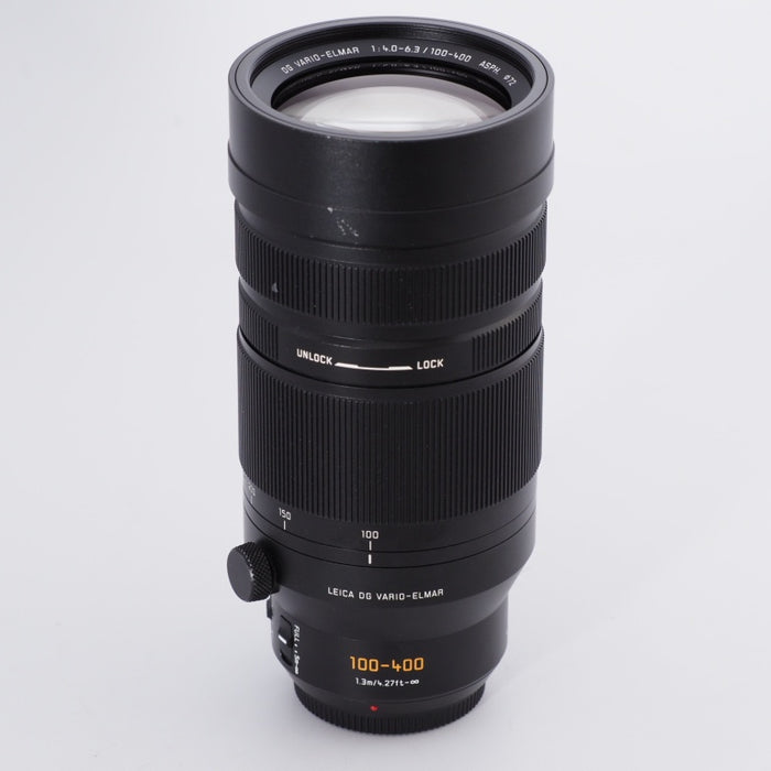 Panasonic パナソニック 超望遠ズームレンズ ライカ DG VARIO-ELMAR 100-400mm F4.0-6.3 ASPH. POWER O.I.S H-RS100400 #9469