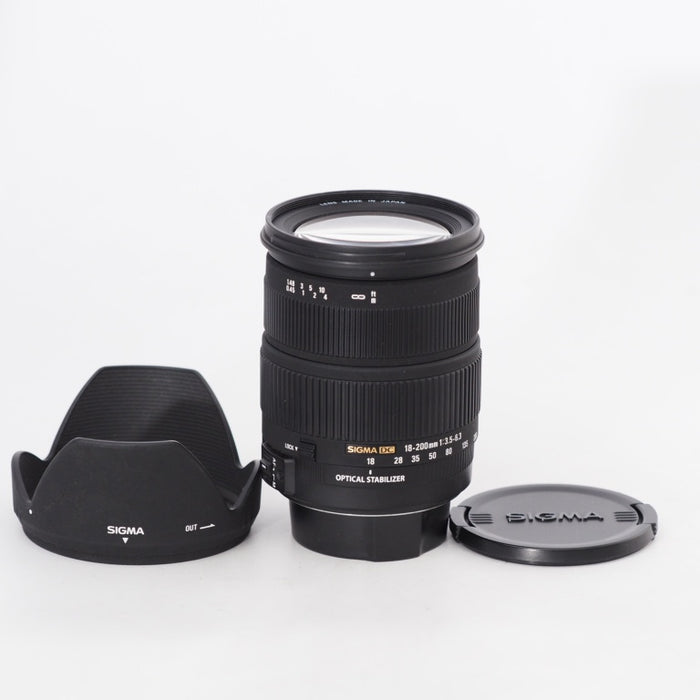 SIGMA シグマ 18-200mm F3.5-6.3 DC OS Canon EFマウント #12981