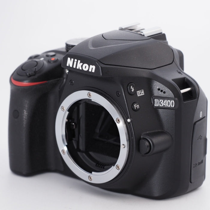 Nikon ニコン デジタル一眼レフカメラ D3400 AF-P 18-55 VR レンズキット ブラック D3400LKBK #9948