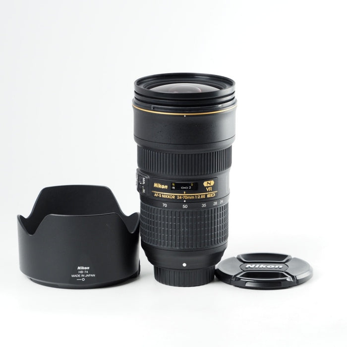 Nikon ニコン 標準ズームレンズAF-S NIKKOR 24-70mm f2.8E ED VR フルサイズ対応 Fマウント #13887