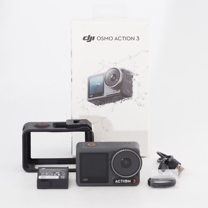 DJI Osmo Action 3 スタンダードコンボ アクションカメラ ビデオカメラ 4K/120fps 60fps 手ぶれ補正 防水 アクションカム #13364
