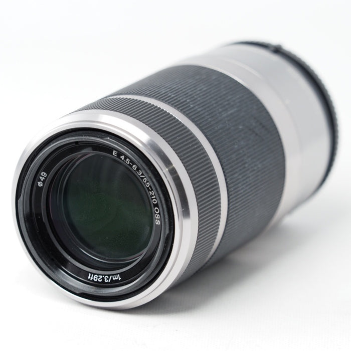 SONY E 55-210mm F4.5-6.3 OSS Eマウント シルバー SEL55210 #15281