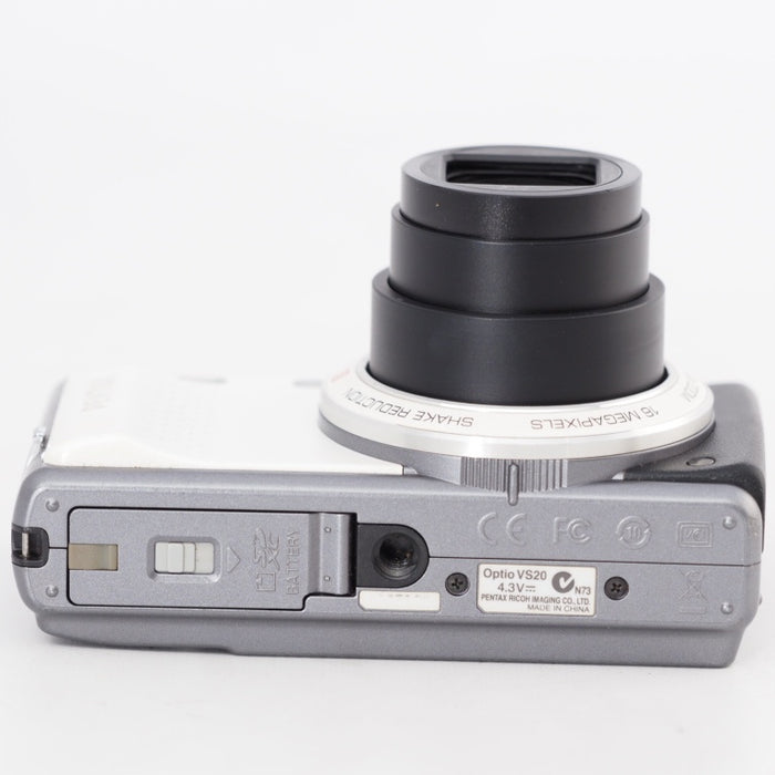 PENTAX デジタルカメラ Optio VS20 (ブリリアントホワイト) 1600万画素 28mm 20倍 OPTIOVS20WH #13045
