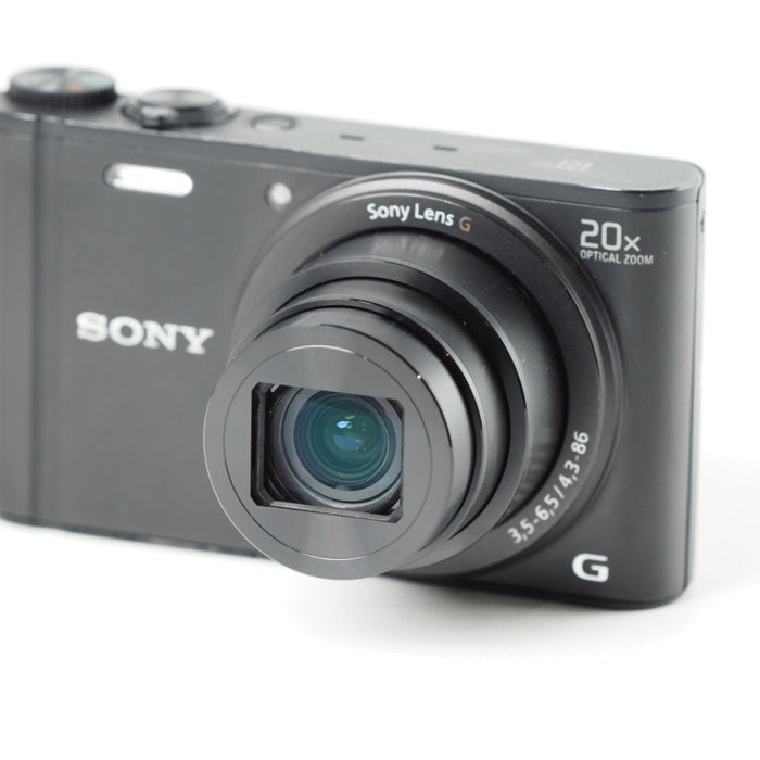 SONY ソニー デジタルカメラ Cyber-shot WX350 光学20倍 ブラック DSC-WX350-B #13618