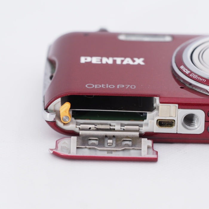 PENTAX ペンタックス OPTIO (オプティオ) P70 RED 1200万画素 光学4倍ズーム OPTIOP70RE #10266