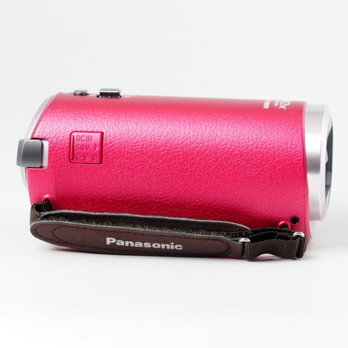 Panasonic HDビデオカメラ W580M 32GB サブカメラ搭載 高倍率90倍ズーム ピンク HC-W580M-P #14665