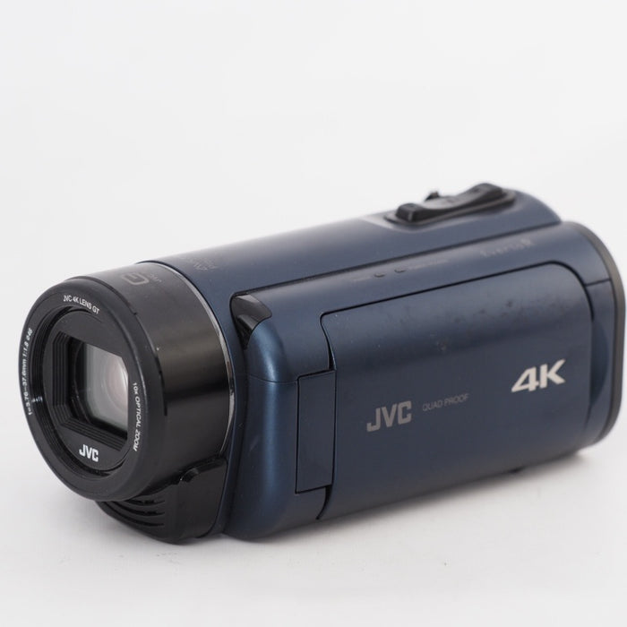 JVCKENWOOD JVC ビデオカメラ Everio R 4K撮影 防水 防塵 ディープオーシャンブルー GZ-RY980-A #12871