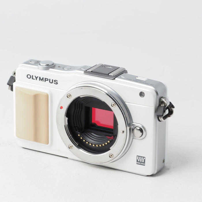OLYMPUS ミラーレス一眼 PEN mini E-PM2 ボディ ホワイト #15472