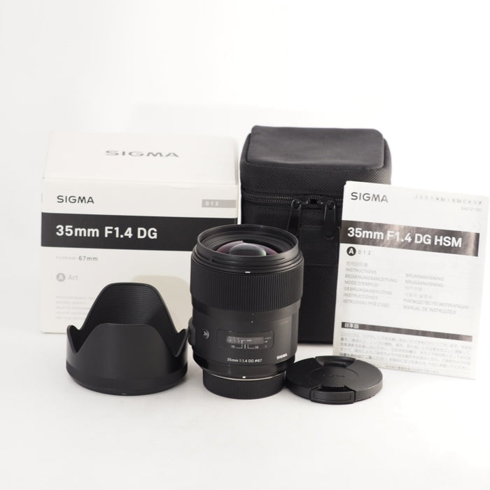 SIGMA Art 35mm F1.4 DG HSM フルサイズ対応 Nikon Fマウント シグマ 交換レンズ #13571